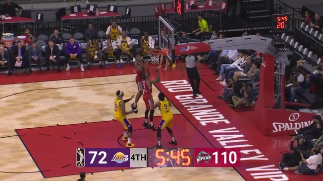 Gary Payton II with 6 Steals vs. South Bay Lakers