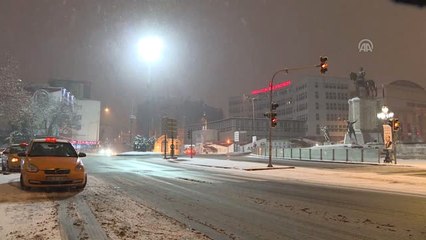 Başkentte Kar Yağışı