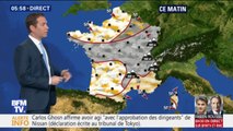 Météo: des précipitations dans l'est de la France et vers le Massif central