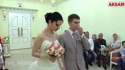 Nikah merasimi sırasında damat heyecandan bayıldı