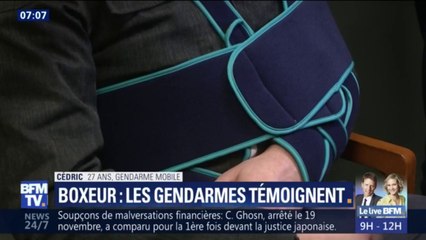"Il tapait pour vraiment faire mal, voire tuer." Les gendarmes agressés par le boxeur à Paris témoignent