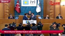 Meral Akşener belediye başkan adaylarını tanıttı