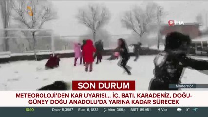 Türkiye'de yoğun kar yağışı etkili oluyor