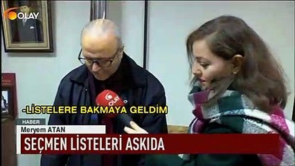Seçmen listeleri askıda