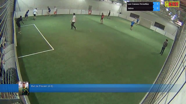 But de Flavien (4-8) - Les Casses Noisettes Vs Jabox - 07/01/19 21:00 - LIGUE 5 - Poitiers Game Parc