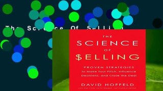 The Science Of Selling