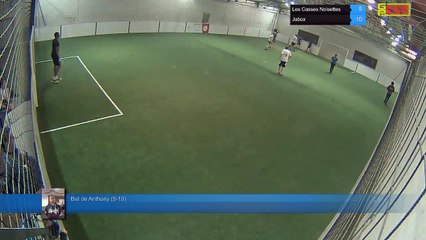But de Anthony (5-10) - Les Casses Noisettes Vs Jabox - 07/01/19 21:00 - LIGUE 5