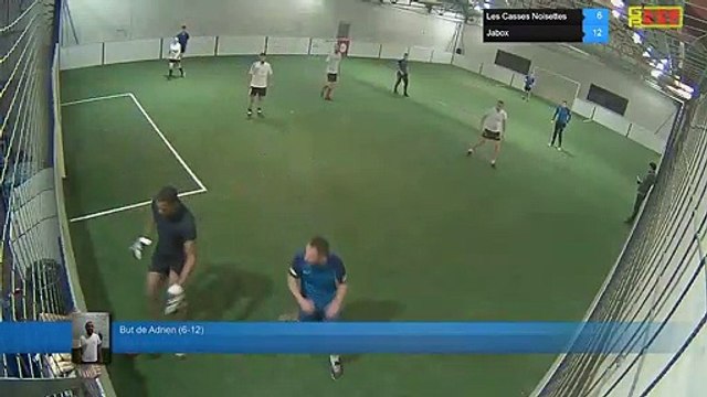 But de Adrien (6-12) - Les Casses Noisettes Vs Jabox - 07/01/19 21:00 - LIGUE 5 - Poitiers Game Parc