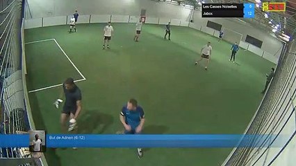 But de Adrien (6-12) - Les Casses Noisettes Vs Jabox - 07/01/19 21:00 - LIGUE 5 - Poitiers Game Parc