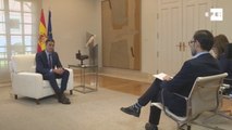 Entrevista de Efe al presidente del Gobierno  Pedro Sánchez  (parte 1)
