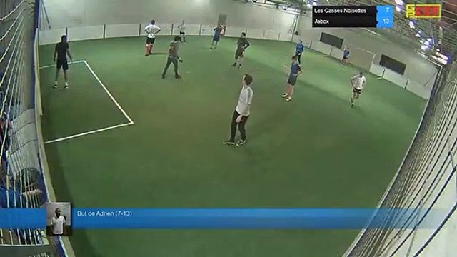 But de Adrien (7-13) - Les Casses Noisettes Vs Jabox - 07/01/19 21:00 - LIGUE 5 - Poitiers Game Parc