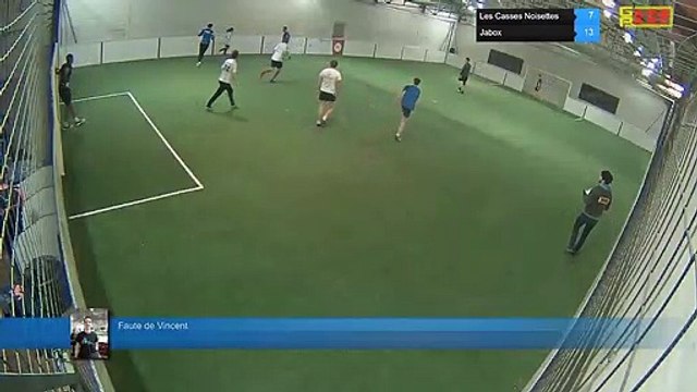 Faute de Vincent - Les Casses Noisettes Vs Jabox - 07/01/19 21:00 - LIGUE 5 - Poitiers Game Parc