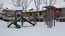 Elazığ’da kar 179 köy yolunu kapattı, 8 ilçede okullar tatil edildi