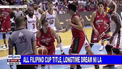 All Filipino Cup title, longtime dream ni LA