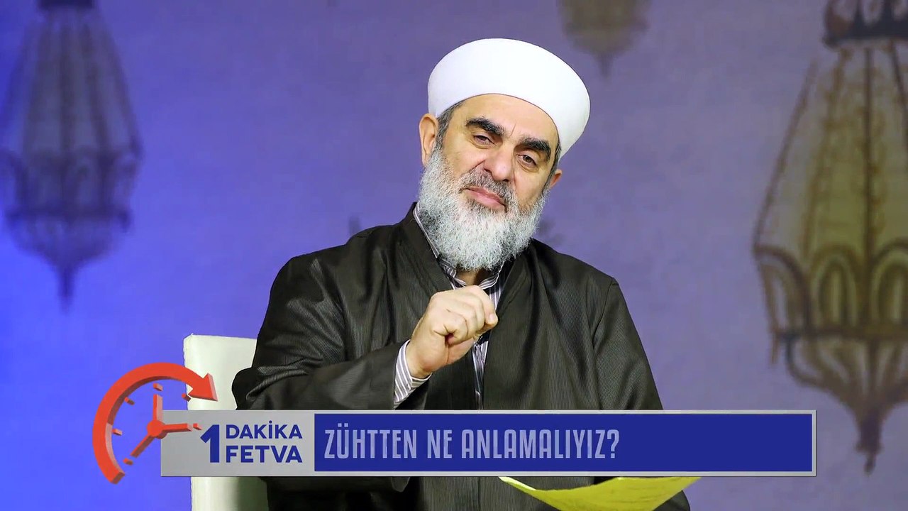 726) Zühtten ne anlamalıyız? / Birfetva