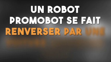 Un robot Promobot se fait renverser par une voiture autonome Tesla !