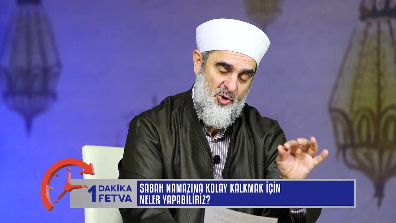 737) Sabah namazına kolay kalkmak için neler yapabiliriz? / Birfetva