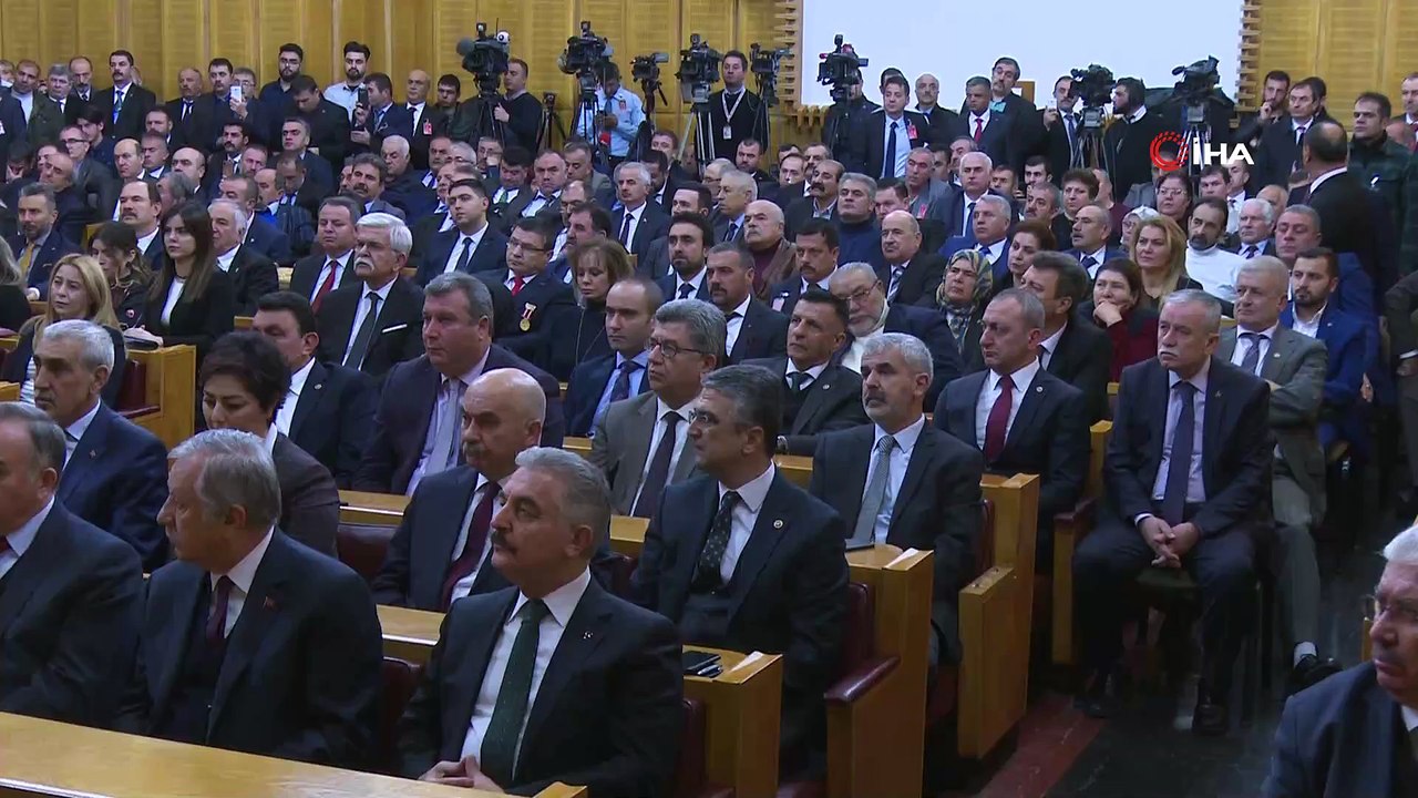 MHP Lideri Bahçeli:' CHP'sinden İP'ine, HDP'sinden PKK ve FETÖ'süne kadar kim Türkiye'nin tarihsel yürüyüşüne engel olmak istiyorsa onunla hesabımız bu dünyada görülecektir. Hiç kimse şansını fazla zorlamasın. Herkes ayağını denk alsın'