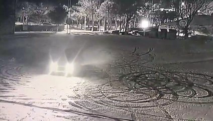 Karda 'drift' yapan sürücülere para cezası (2) - ELAZIĞ