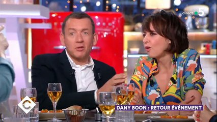 Dany Boon annonce dans "C à vous" sur France 5 qu'il arrête le one man show