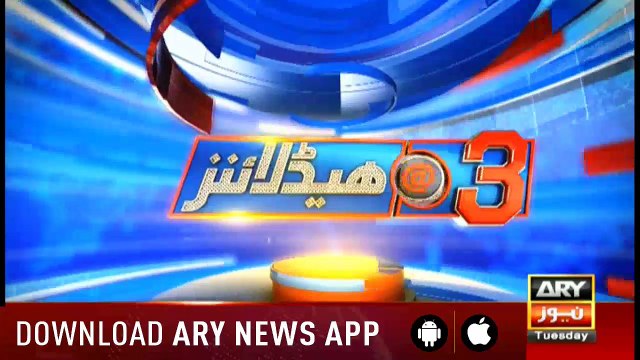 Headlines ARYNews 1500 8th January 2019
