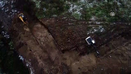 Cesetlere ulaşmak için kazı çalışmaları yeniden başladı - KOCAELİ