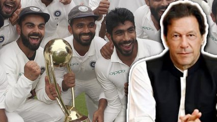 கோலிக்கும்,இந்திய அணிக்கும் இம்ரான் கான் வாழ்த்து!- வீடியோ