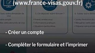 Quelle procédure pour demander un visa pour la France ?