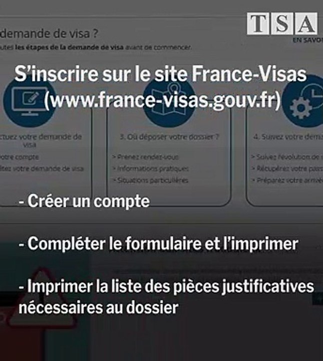 Quelle procédure pour demander un visa pour la France ?