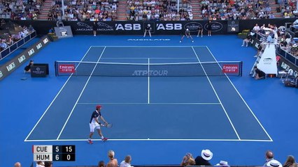 Auckland - Humbert s’impose face à Cuevas