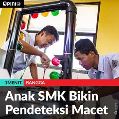 Anak SMK Buat Alat Deteksi Macet