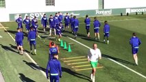 Entrenamiento del Real Betis (08/01/2019)