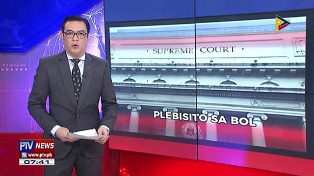 SC, hindi naglabas ng TRO ukol sa pagpapatupad ng BOL