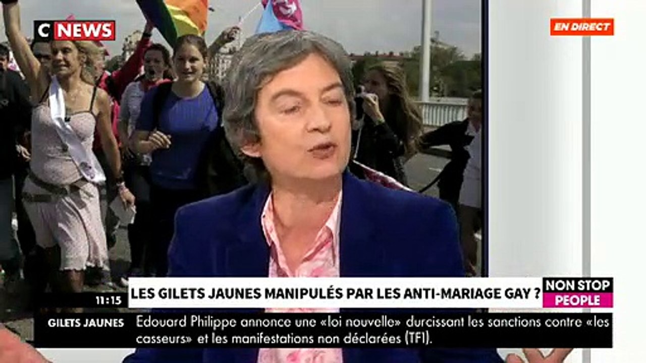 Face-à-face tendu sur le plateau de "Morandini Live": Les anti-mariage gay tentent-ils de récupérer le mouvement des gilets jaunes ? - VIDEO