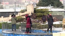 İstanbul'dan Kar manzaraları - Miniatürk - İSTANBUL