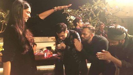 Deepika Padukone gives blessing to Ranveer Singh, Rohit Shetty & Karan Johar; Check out | FilmiBeat