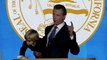 Gavin Newsom's Son Fails To Stay Awake During Inauguration Speech