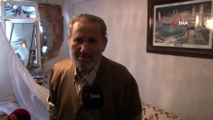 Beyoğlu’nda Kamyonet Evin Salonuna Girdi