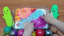 MIXING MAKEUP AND FLOAM INTO SLIME ! RELAXING SLIME WITH FUNNY BALLOONS