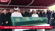 Binali Yıldırım, Cumhurbaşkanı Erdoğan’ın dayısının cenaze törenine katıldı
