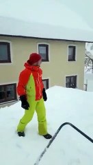 Presque 2 mètres de neige tombés en Autriche