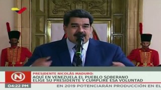 Maduro diz que se fará respeitar como presidente