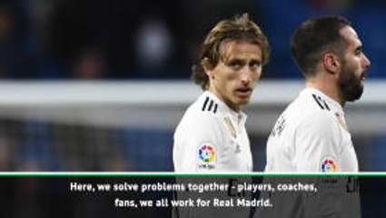 Modric criticism of Real Madrid's form is valid - Solari