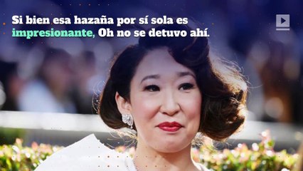 Sandra Oh hace historia en los Globos de Oro