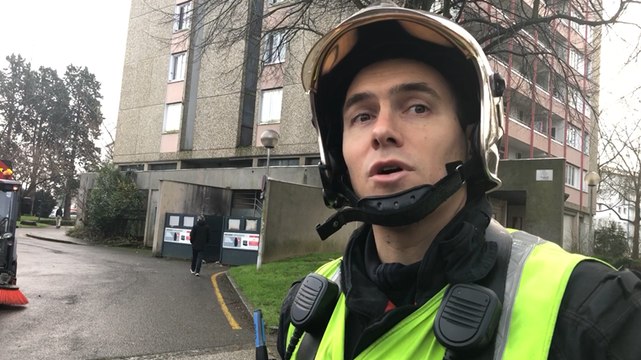 Incendie à Rennes au 13e étage, le récit de l’intervention des pompiers