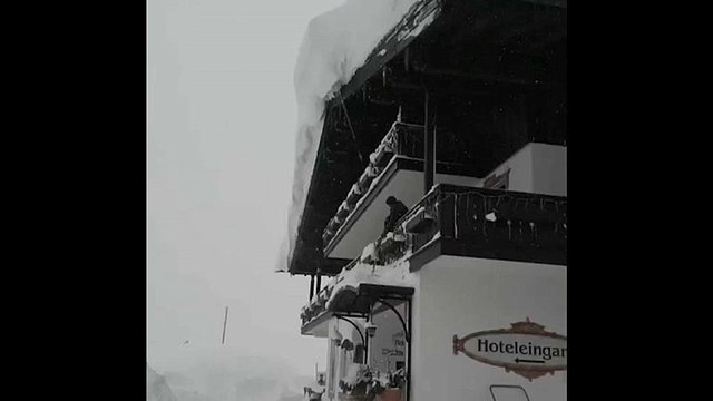 بارش شدید برف در آلمان و اتریش جان هفت نفر را گرفت