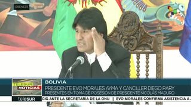 Evo Morales asistirá a la toma de posesión de Nicolás Maduro