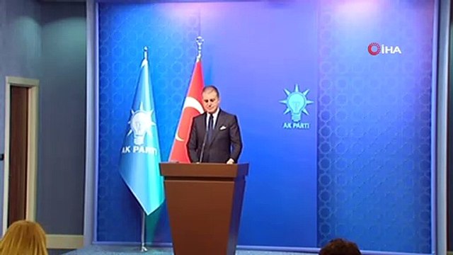 AK Parti Sözcüsü Çelik: “Futbol ile kavga eden bir siyasi parti”