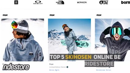 Top 5 Herren Skihosen bei Ridestore