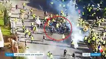 France 3 révèle une vidéo dans laquelle le commandant de police Andrieux boxe d'autres Gilets Jaunes à Toulon dans une séquence tournée avant les images déjà diffusées